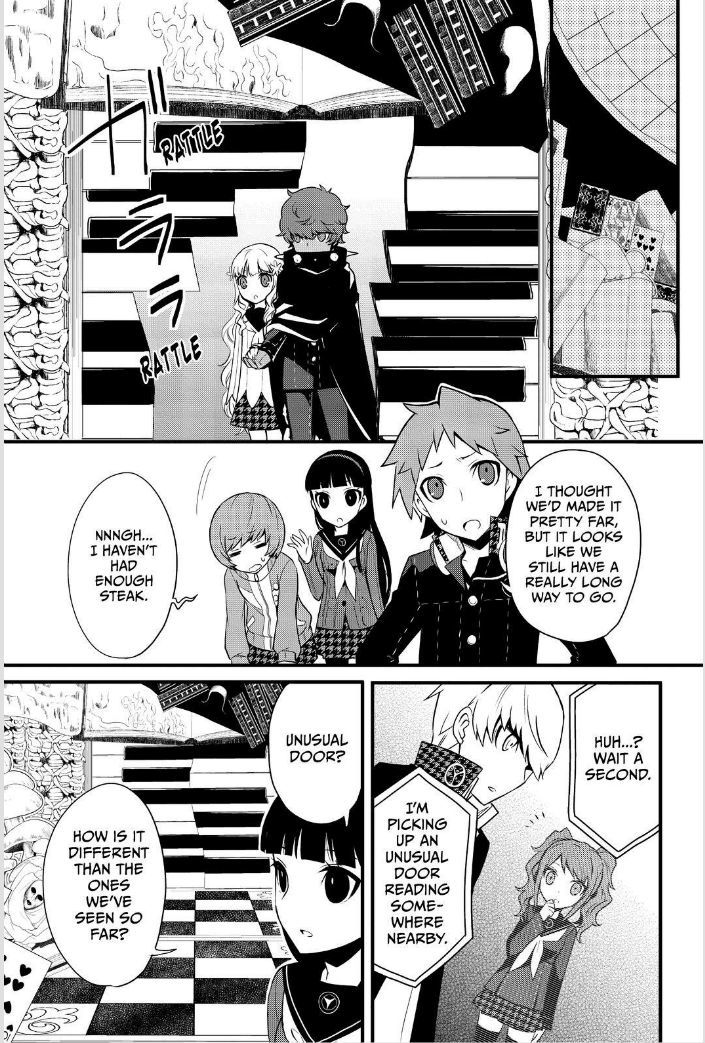 Persona Q - Shadow of the Labyrinth - Side: P4 Chapter 3 page 8 - Chapter 3