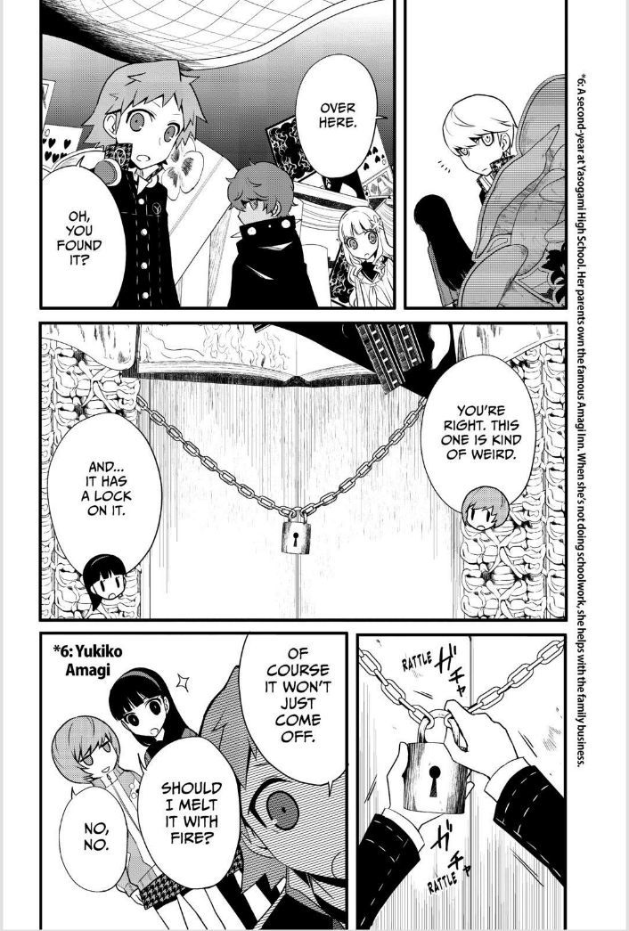 Persona Q - Shadow of the Labyrinth - Side: P4 Chapter 3 page 9 - Chapter 3