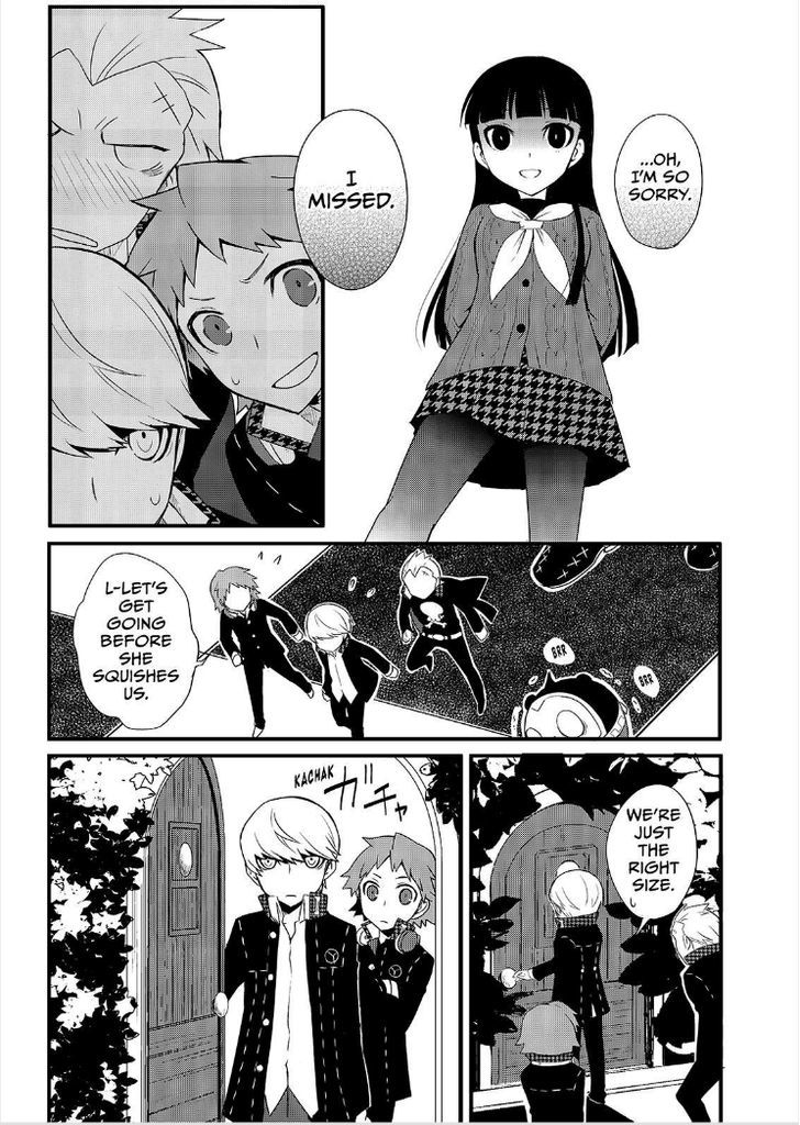 Persona Q - Shadow of the Labyrinth - Side: P4 Chapter 4 page 21 - Chapter 4