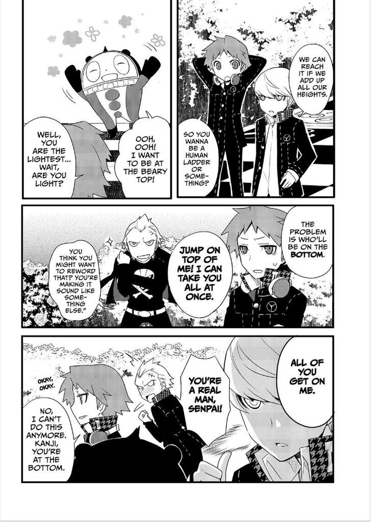 Persona Q - Shadow of the Labyrinth - Side: P4 Chapter 4 page 23 - Chapter 4