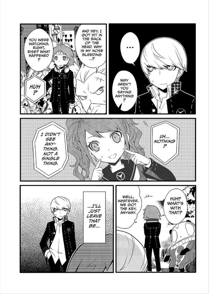 Persona Q - Shadow of the Labyrinth - Side: P4 Chapter 4 page 30 - Chapter 4