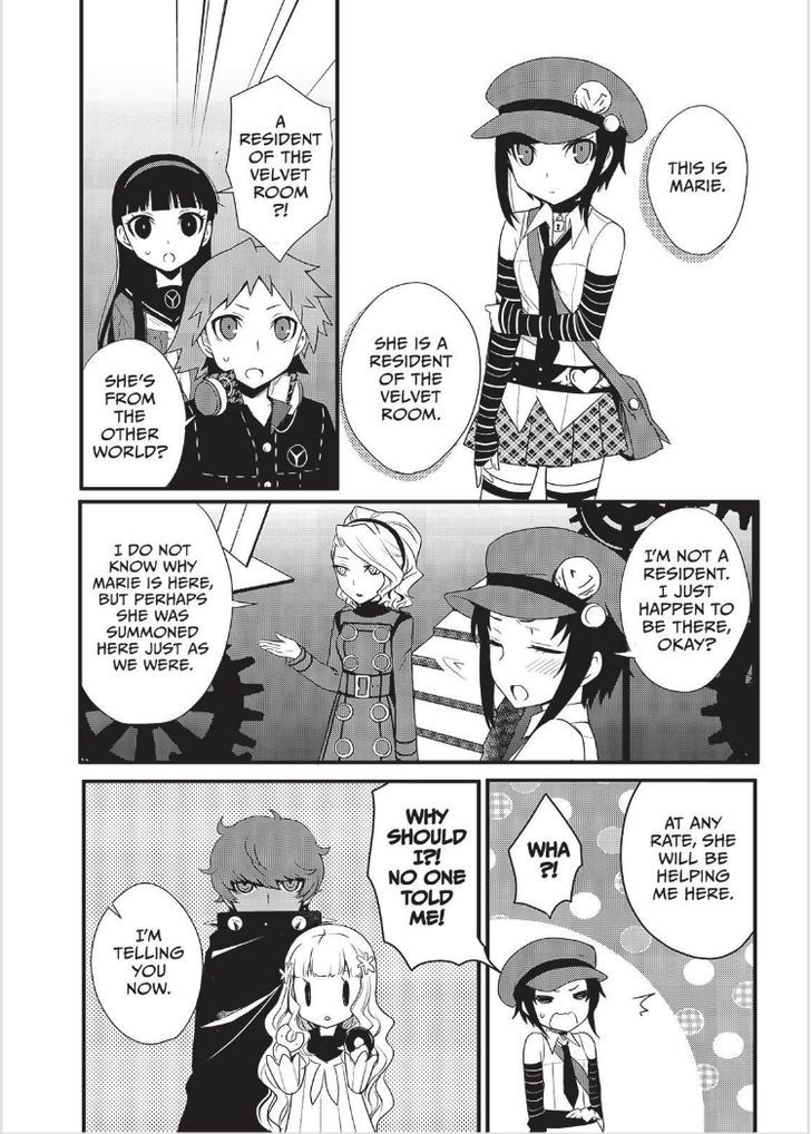 Persona Q - Shadow of the Labyrinth - Side: P4 Chapter 4 page 8 - Chapter 4