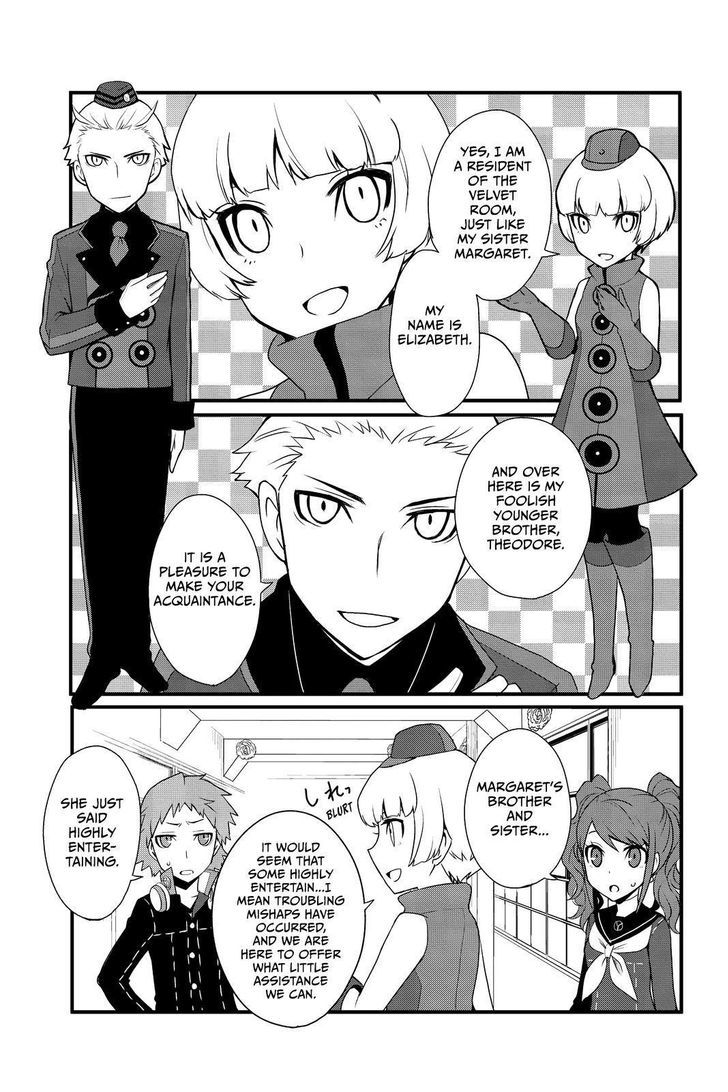 Persona Q - Shadow of the Labyrinth - Side: P4 Chapter 7 page 8 - Chapter 7