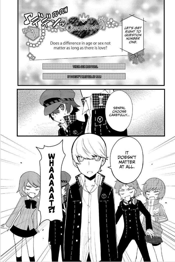 Persona Q - Shadow of the Labyrinth - Side: P4 Chapter 9 page 28 - Chapter 9
