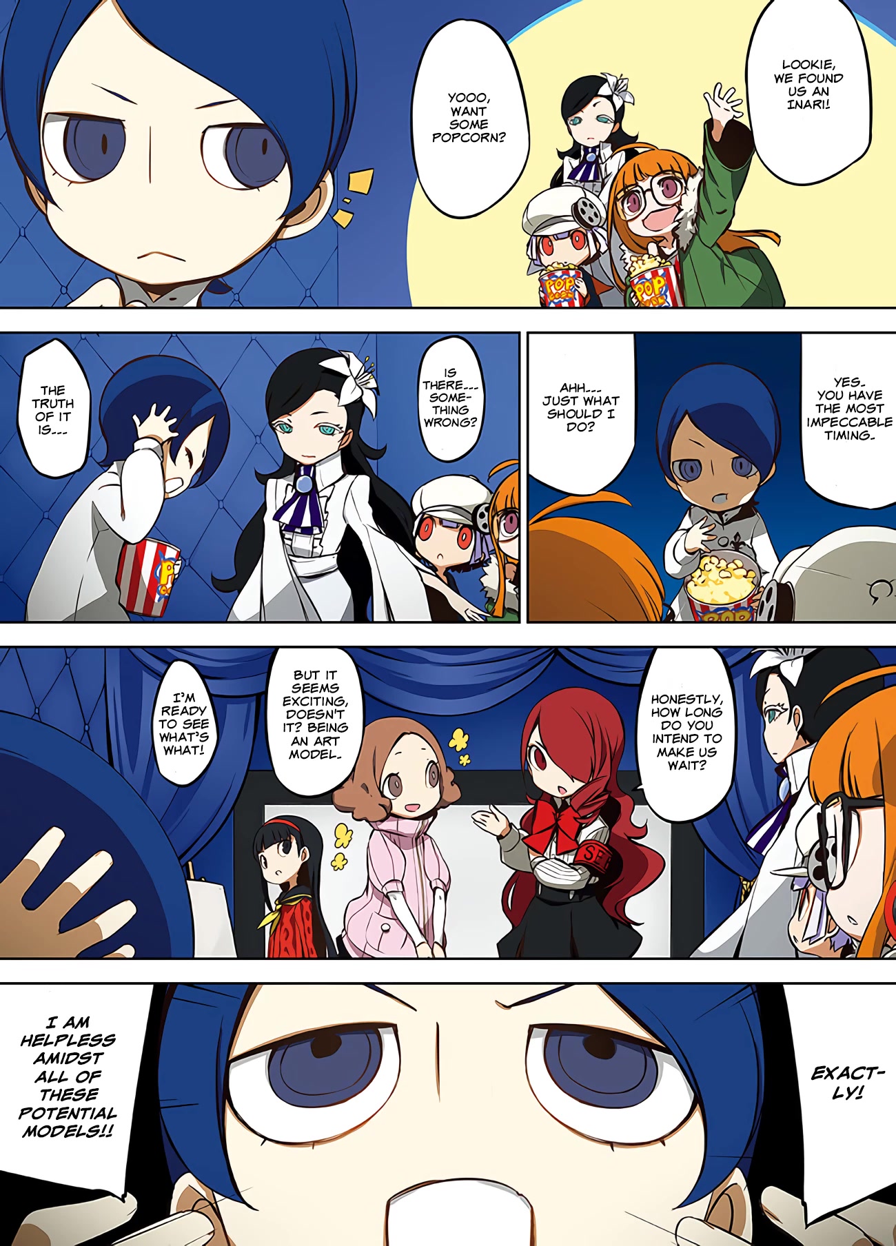 Persona Q2: New Cinema Labyrinth Roundabout Special Chapter 6 page 1 - Chapter 6