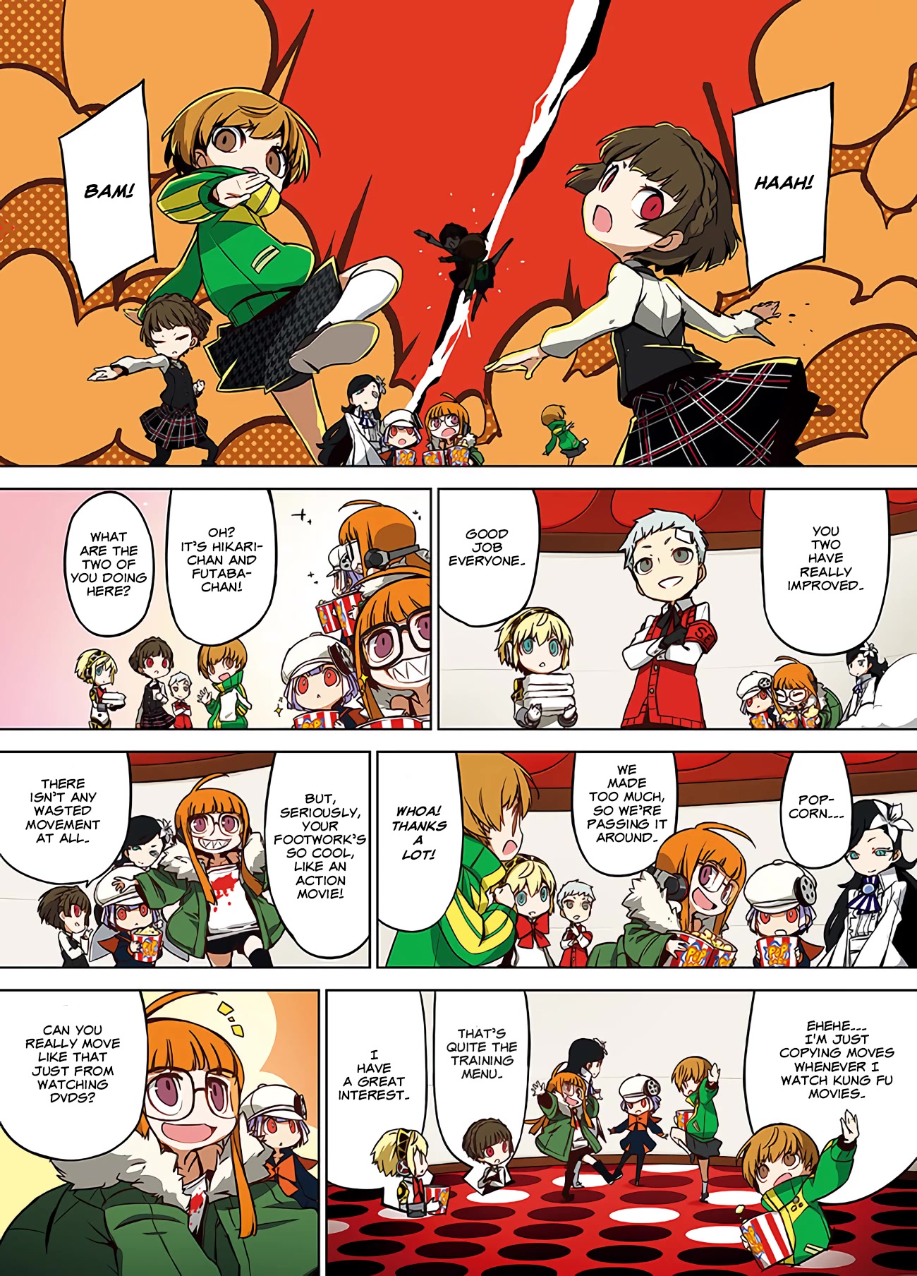 Persona Q2: New Cinema Labyrinth Roundabout Special Chapter 7 page 1 - Chapter 7