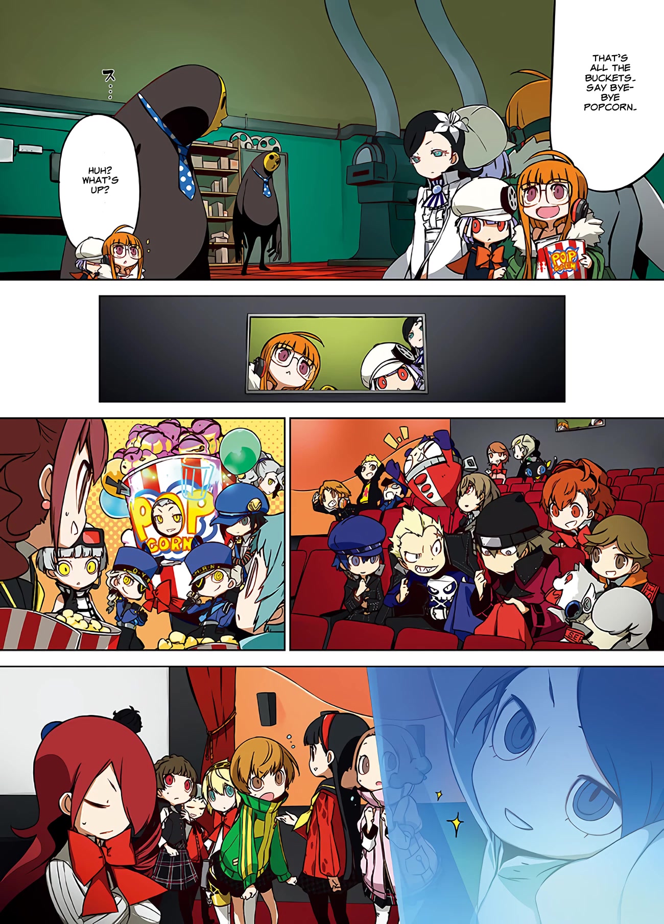 Persona Q2: New Cinema Labyrinth Roundabout Special Chapter 8 page 1 - Chapter 8 [END]