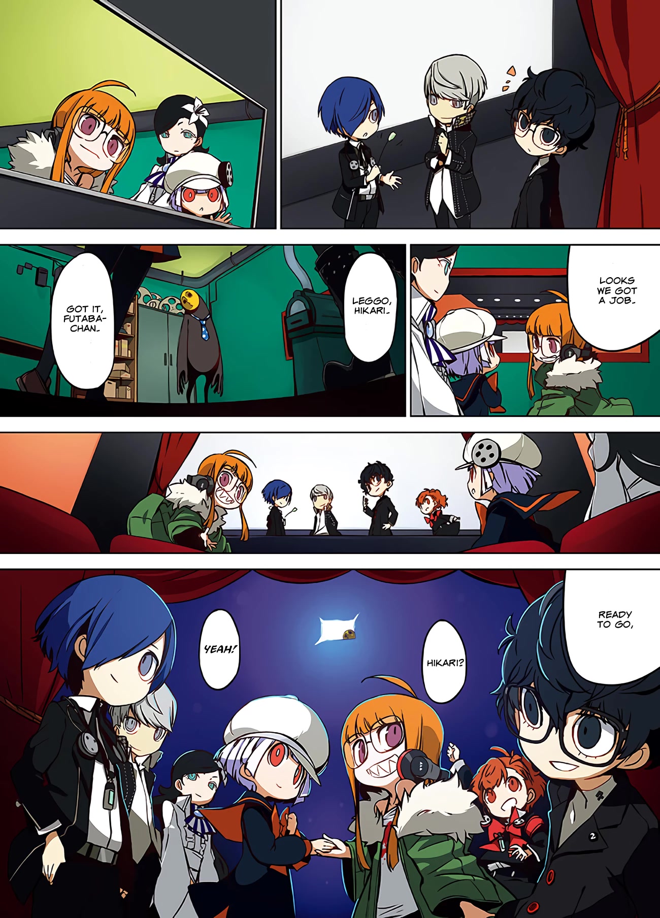 Persona Q2: New Cinema Labyrinth Roundabout Special Chapter 8 page 2 - Chapter 8 [END]