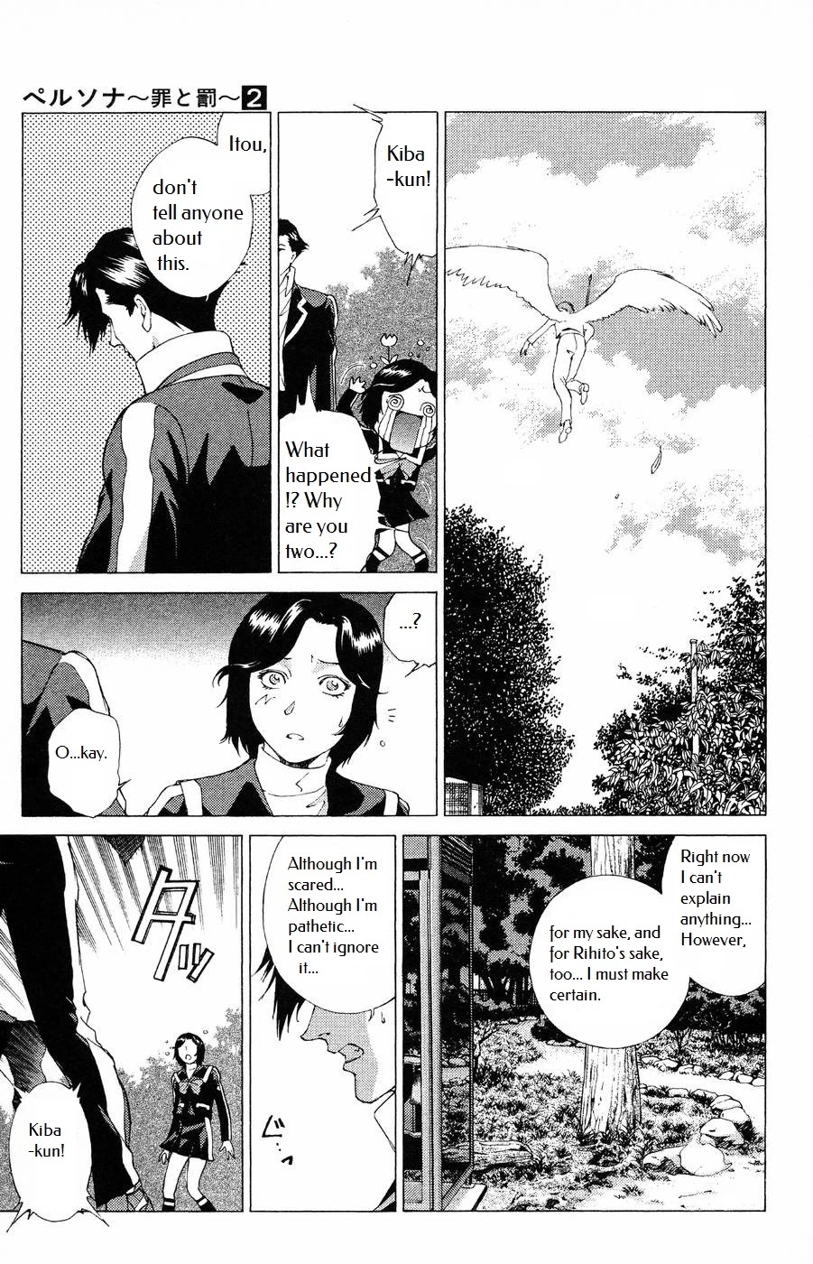 Persona: Tsumi to Bachi Chapter 10 page 28 - Chapter 10: Prayer​>>Turmoil