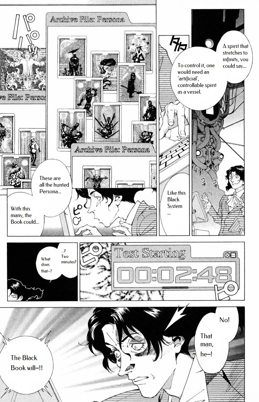 Persona: Tsumi to Bachi Chapter 11 page 28 - Chapter 11: Turmoil>>Crux