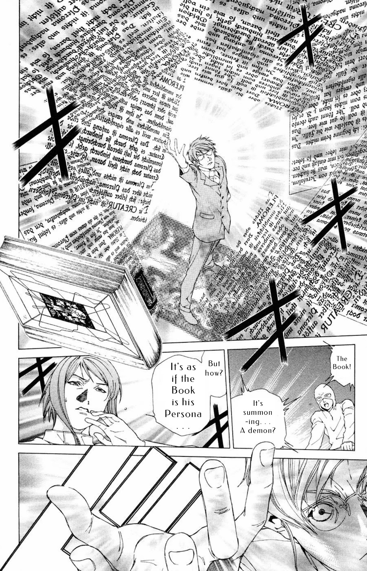 Persona: Tsumi to Bachi Chapter 15 page 13 - Chapter 15: The Book>>Rinne