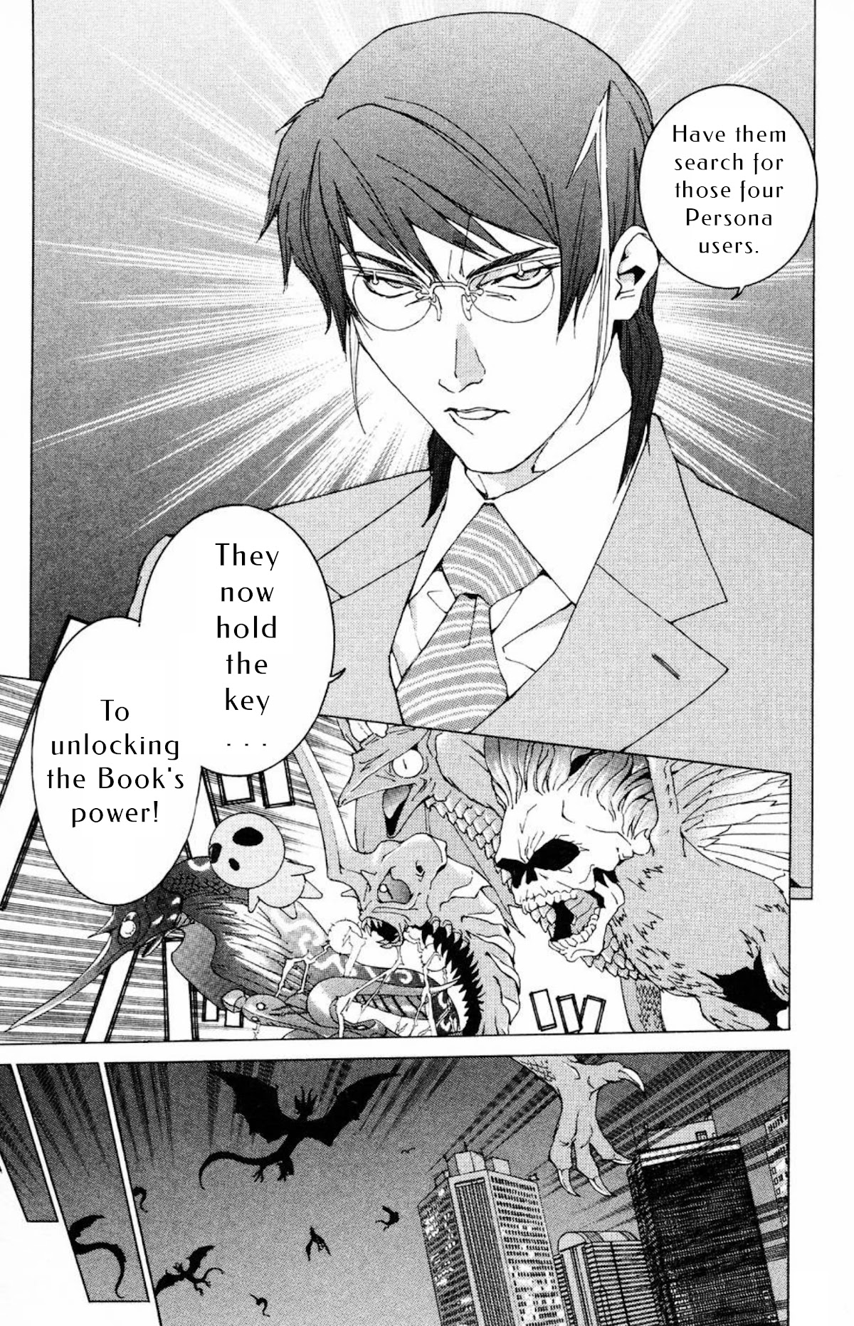 Persona: Tsumi to Bachi Chapter 15 page 6 - Chapter 15: The Book>>Rinne