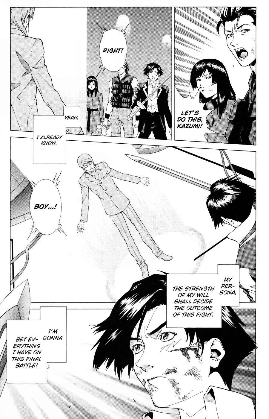 Persona: Tsumi to Bachi Chapter 17 page 30 - Chapter 17: Fate>>Hope