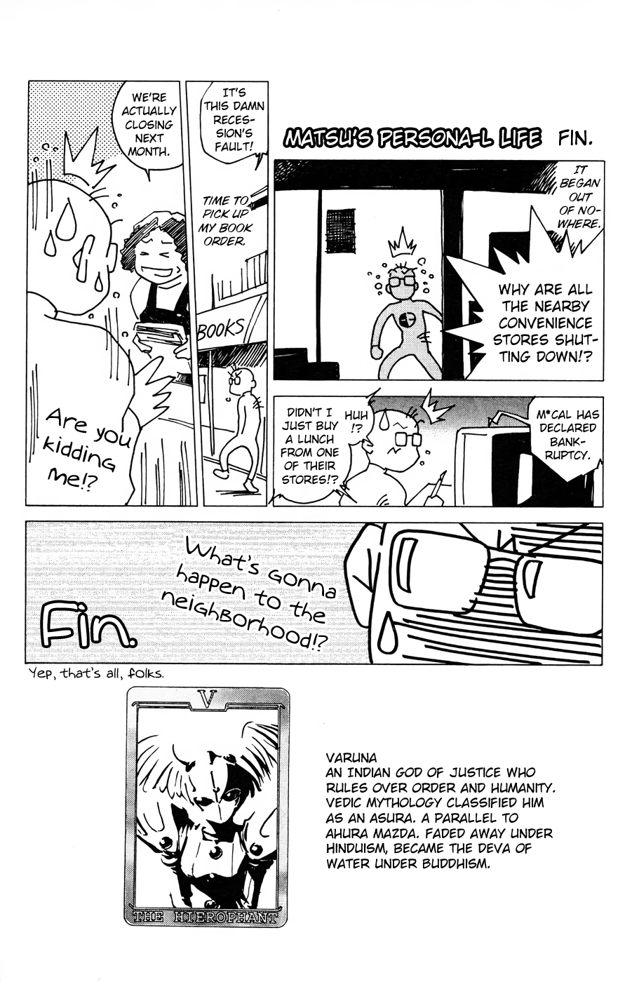 Persona: Tsumi to Bachi Chapter 17 page 31 - Chapter 17: Fate>>Hope