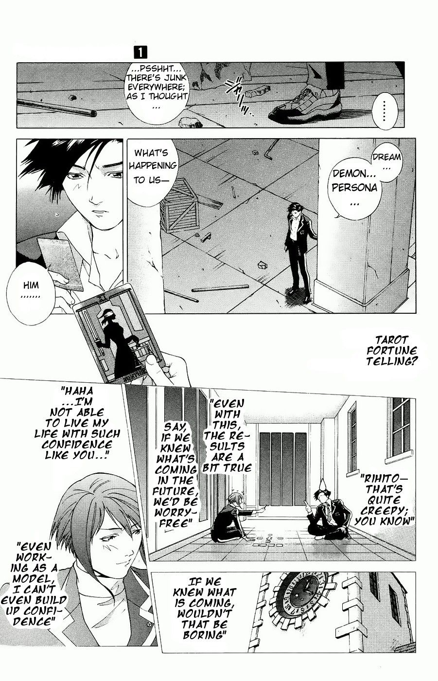 Persona: Tsumi to Bachi Chapter 2.2 page 15 - Chapter 2 v2 : The Wake Up >> The Meet