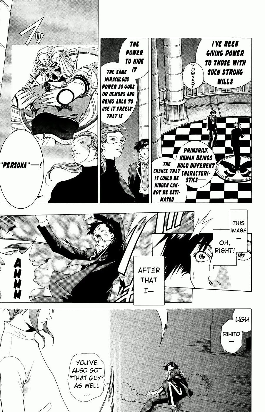 Persona: Tsumi to Bachi Chapter 2.2 page 3 - Chapter 2 v2 : The Wake Up >> The Meet