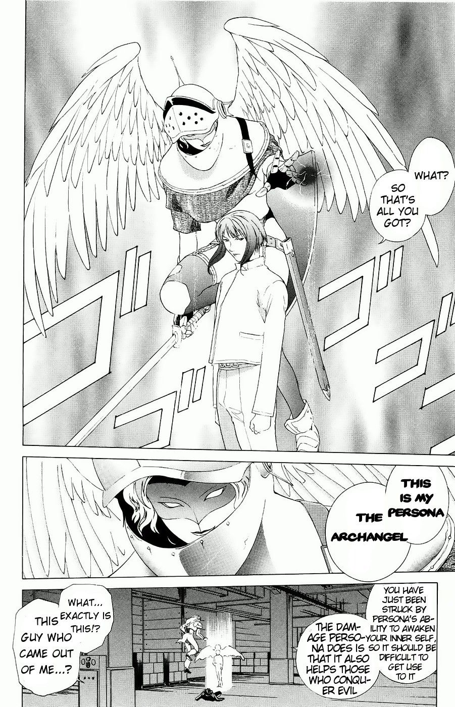 Persona: Tsumi to Bachi Chapter 2.2 page 4 - Chapter 2 v2 : The Wake Up >> The Meet