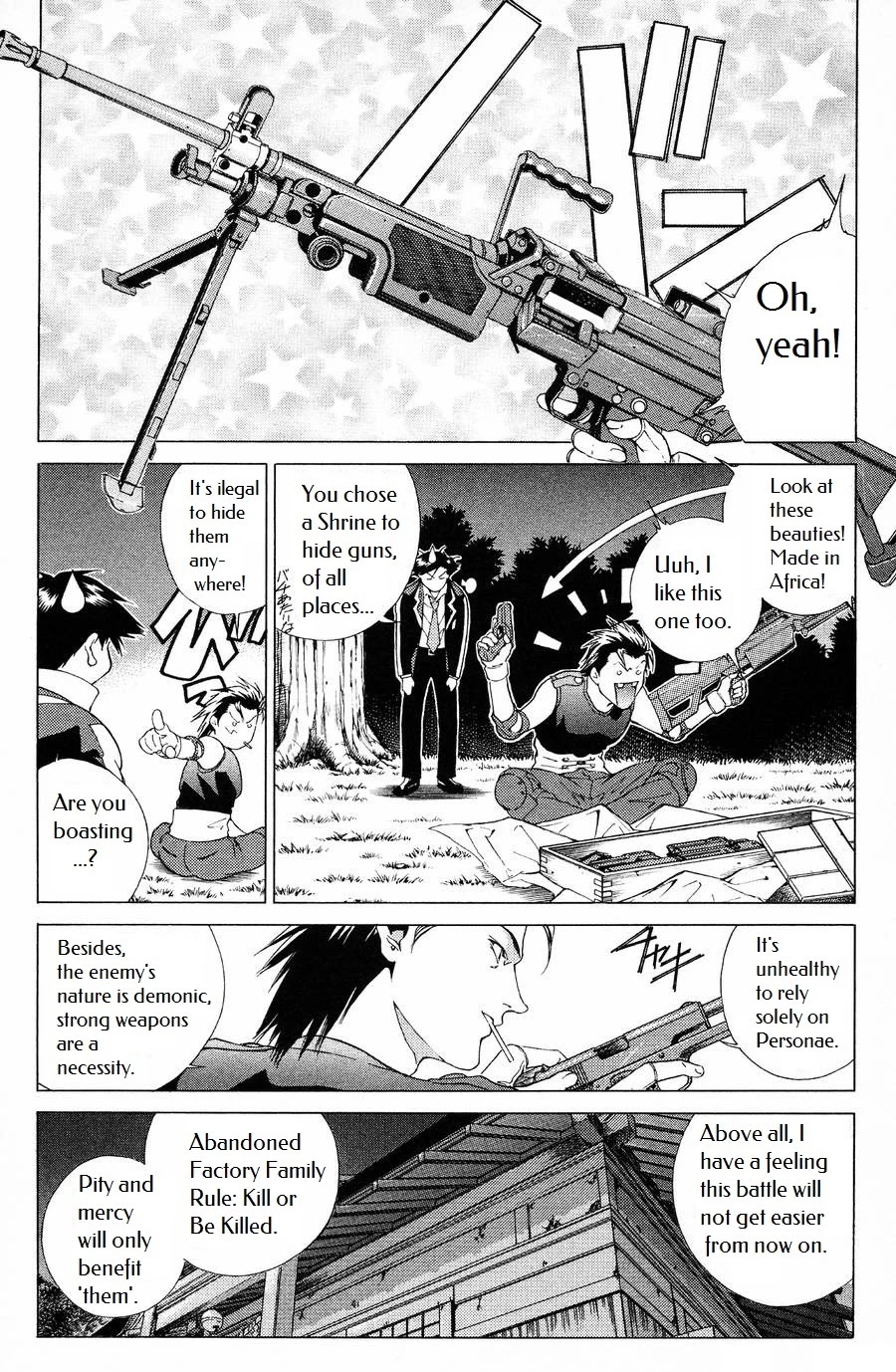 Persona: Tsumi to Bachi Chapter 4 page 20 - Chapter 4: Boundary>>Dark Road