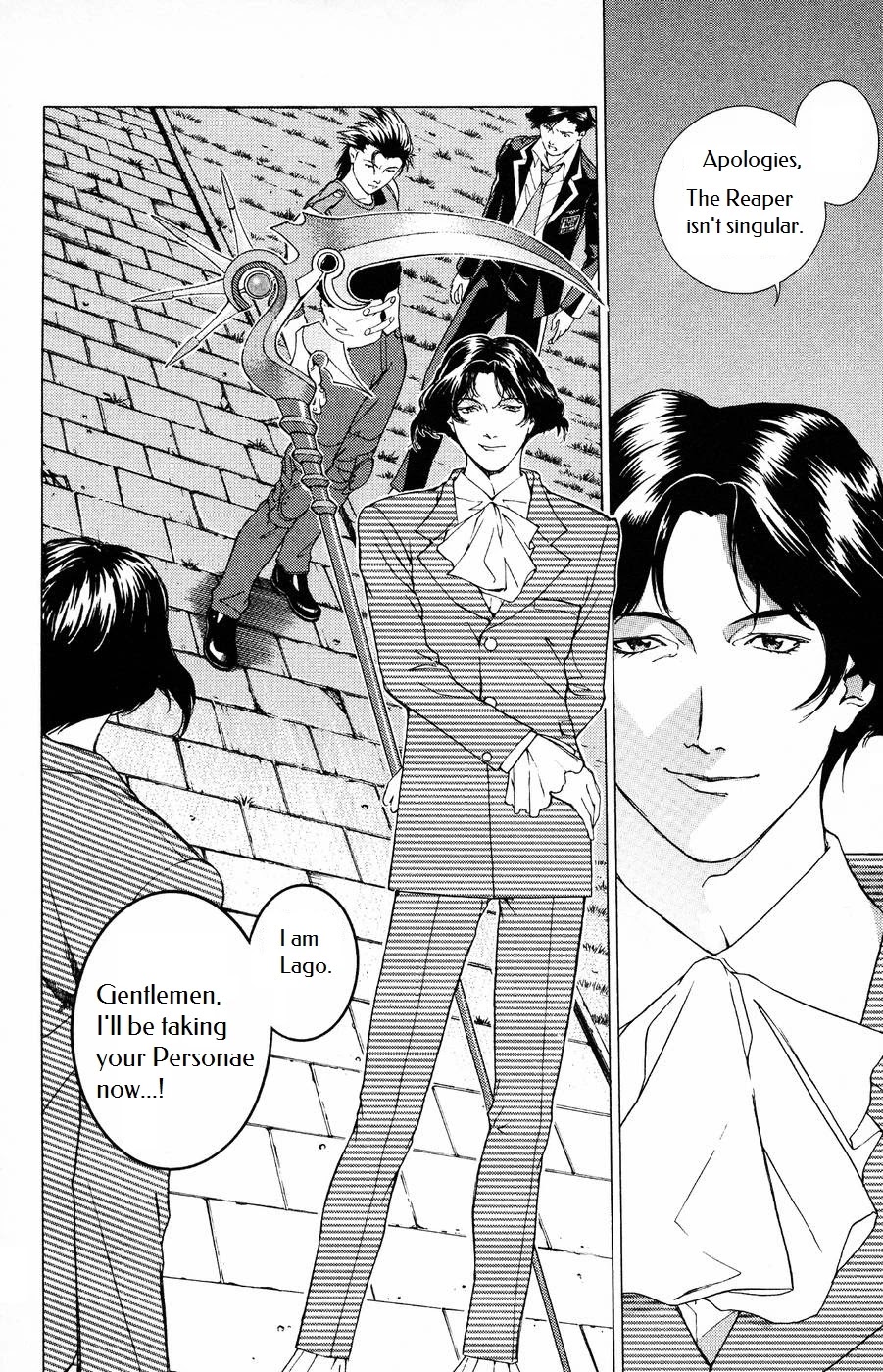 Persona: Tsumi to Bachi Chapter 4 page 30 - Chapter 4: Boundary>>Dark Road