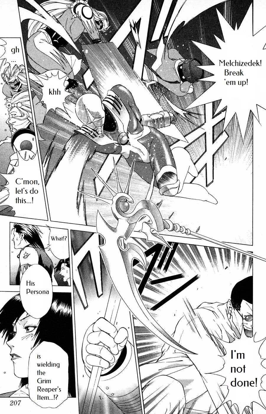 Persona: Tsumi to Bachi Chapter 6 page 26 - Chapter 6: Dawn>>Keylock