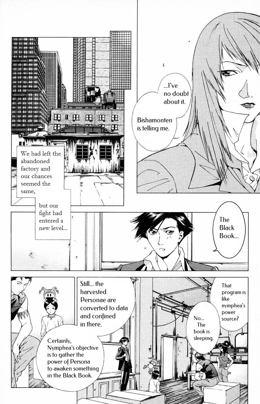 Persona: Tsumi to Bachi Chapter 6 page 6 - Chapter 6: Dawn>>Keylock