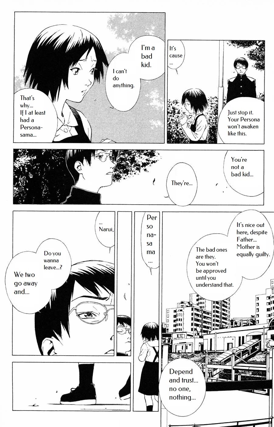 Persona: Tsumi to Bachi Chapter 7 page 14 - Chapter 7: Keylock>>Brother