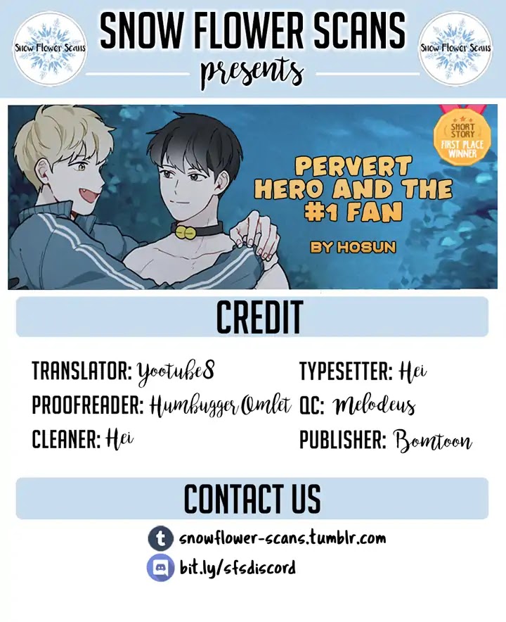 Pervert Hero and the #1 Fan Chapter 1 page 1 - Chapter 1