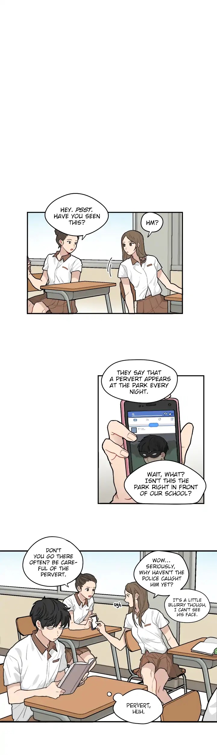 Pervert Hero and the #1 Fan Chapter 1 page 5 - Chapter 1