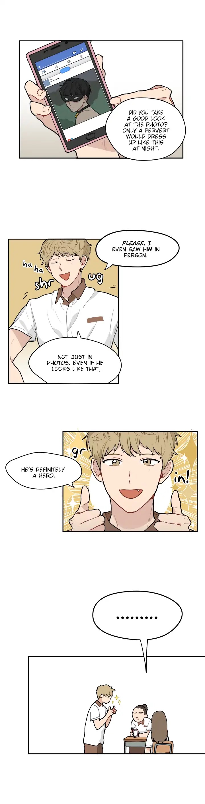Pervert Hero and the #1 Fan Chapter 1 page 7 - Chapter 1