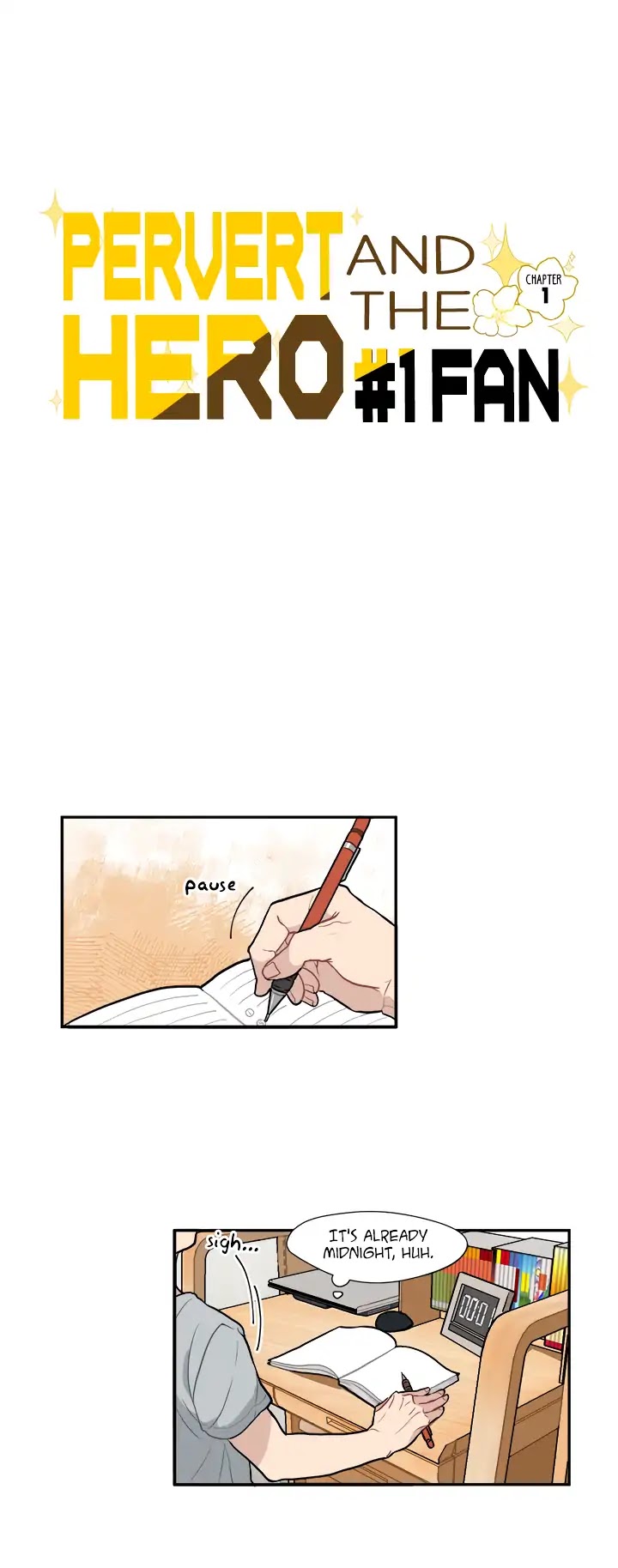 Pervert Hero and the #1 Fan Chapter 1 page 9 - Chapter 1