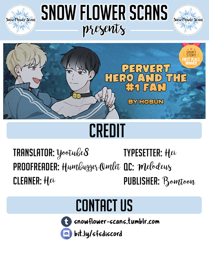 Pervert Hero and the #1 Fan Chapter 3 page 1 - Chapter 3