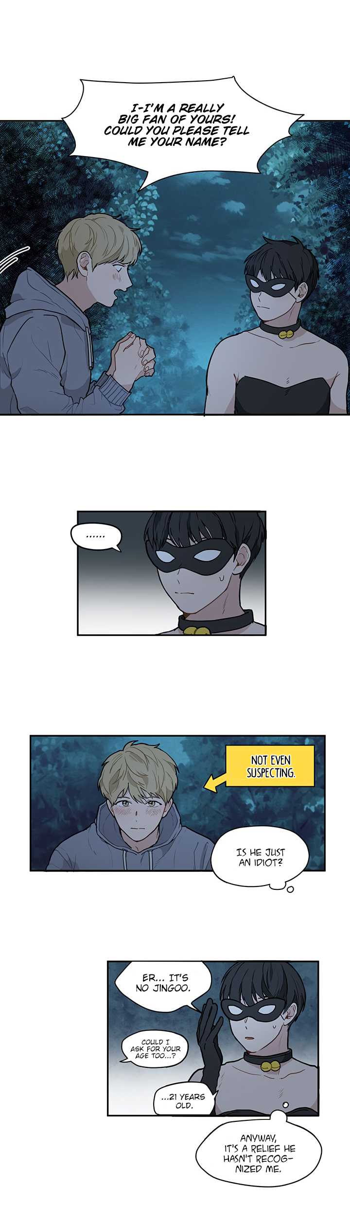 Pervert Hero and the #1 Fan Chapter 3 page 6 - Chapter 3