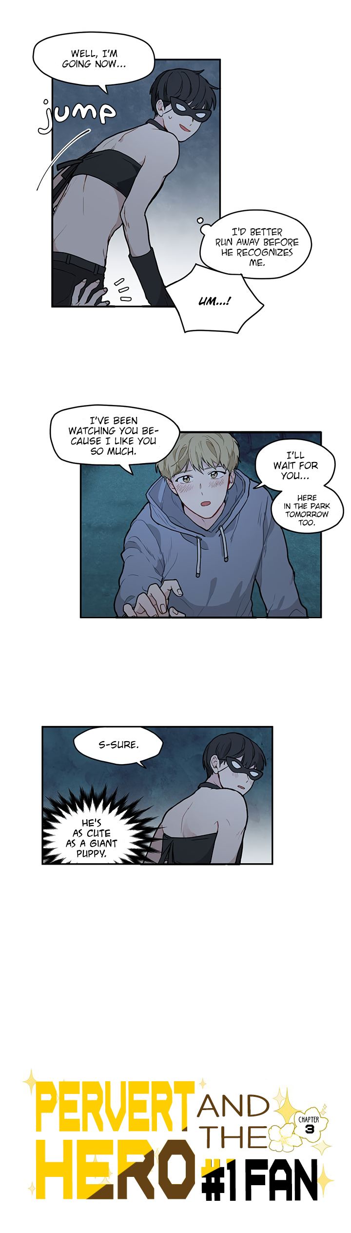 Pervert Hero and the #1 Fan Chapter 3 page 7 - Chapter 3