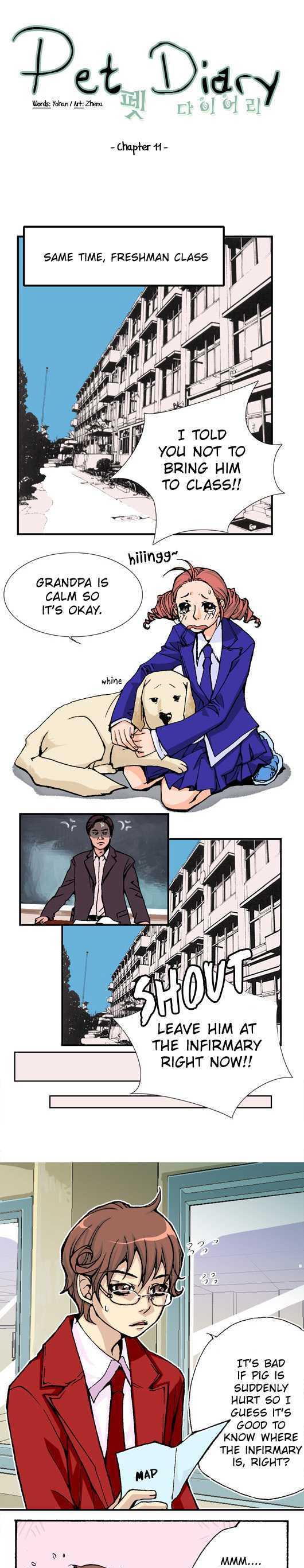 Pet Diary Chapter 11 page 1 - Chapter 11