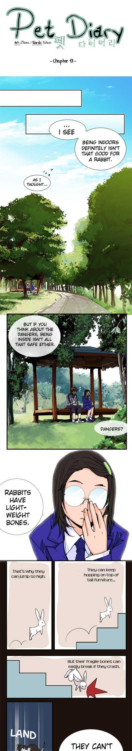 Pet Diary Chapter 13 page 1 - Chapter 13