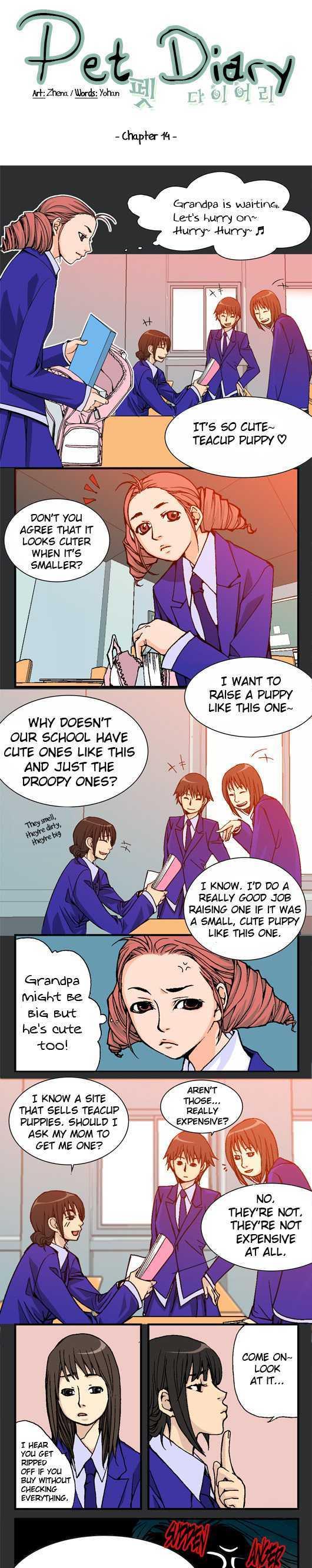 Pet Diary Chapter 14 page 1 - Chapter 14