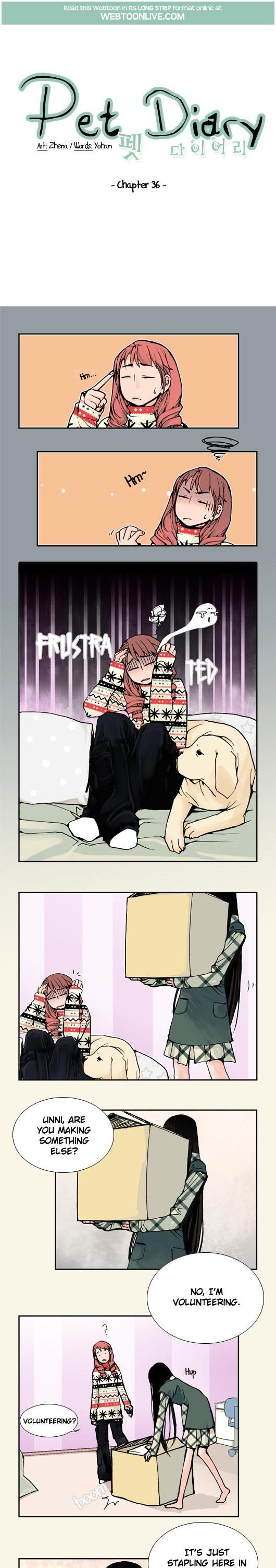 Pet Diary Chapter 36 page 1 - Chapter 36