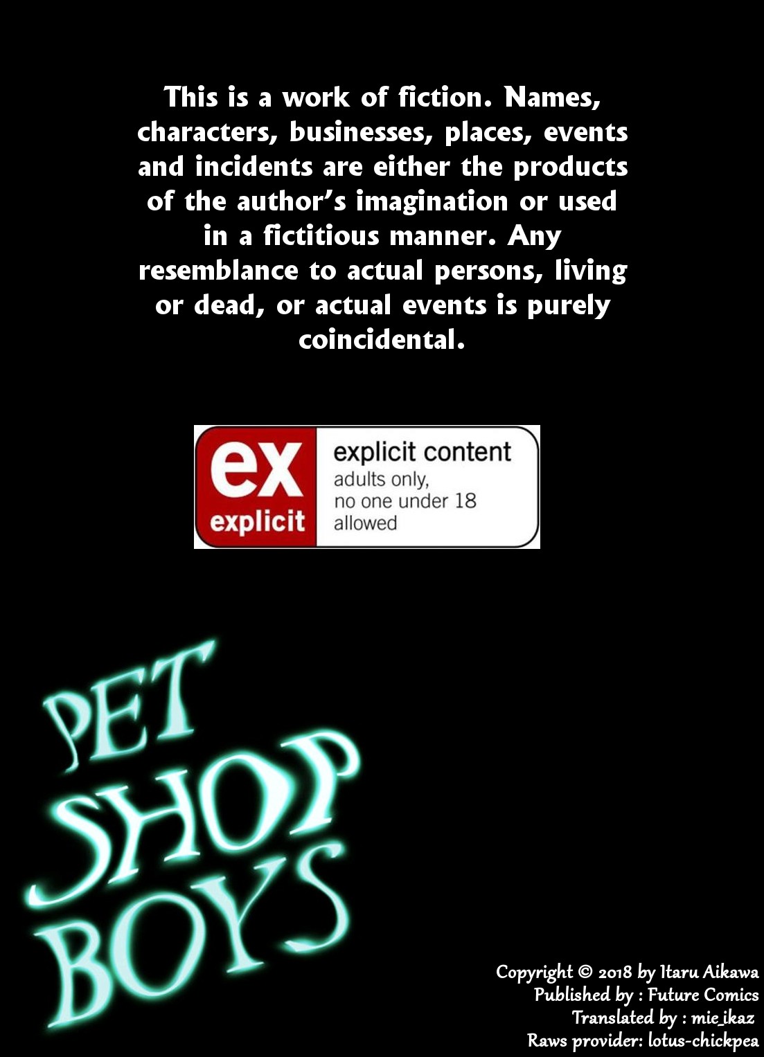 PET SHOP BOYS Chapter 8 page 2 - Chapter 8: Episode 8