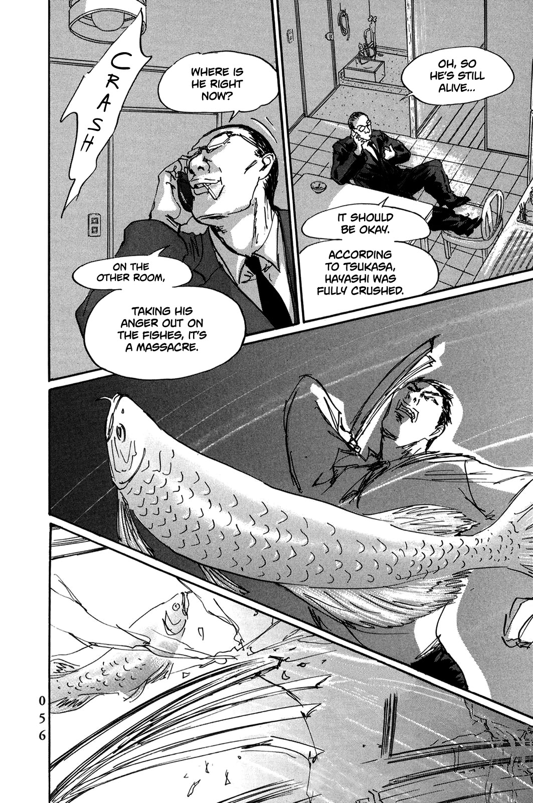 Pet Chapter 39 page 12 - Chapter 39: Broken Fish Tanks