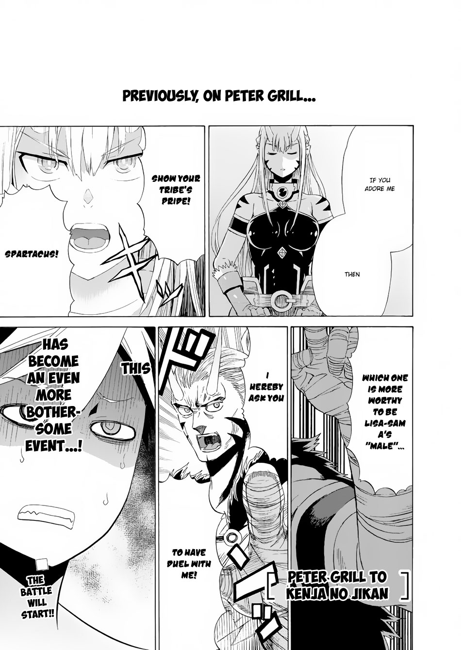 Peter Grill to Kenja no Jikan Chapter 14 page 2 - Chapter 14: Peter Grill and Knowledge about Duel