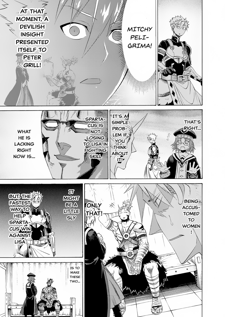 Peter Grill to Kenja no Jikan Chapter 15 page 22 - Chapter 15: Peter Grill and War Ogre That's in Love
