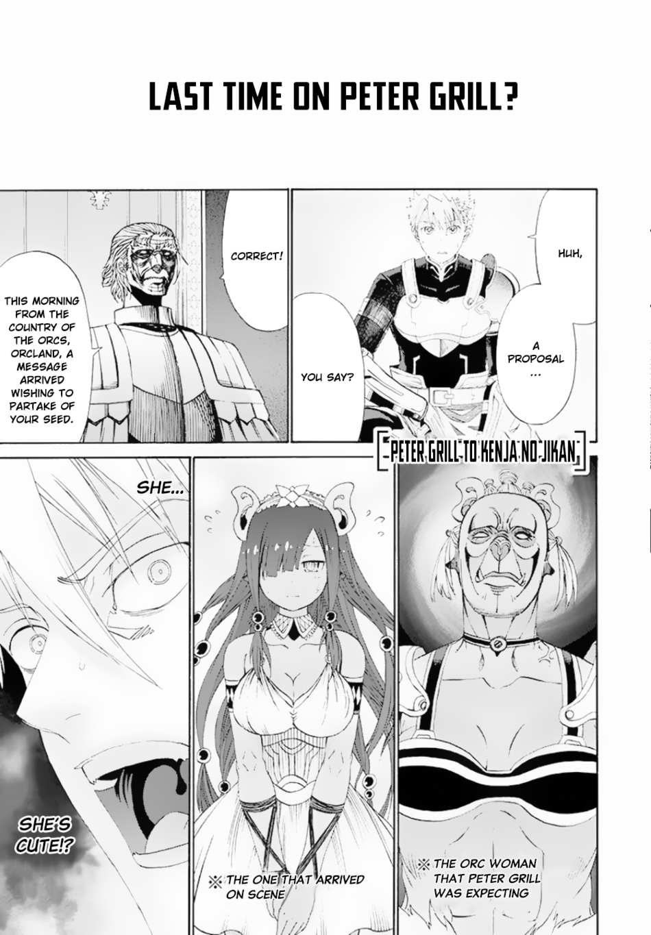 Peter Grill to Kenja no Jikan Chapter 9 page 2 - Chapter 9