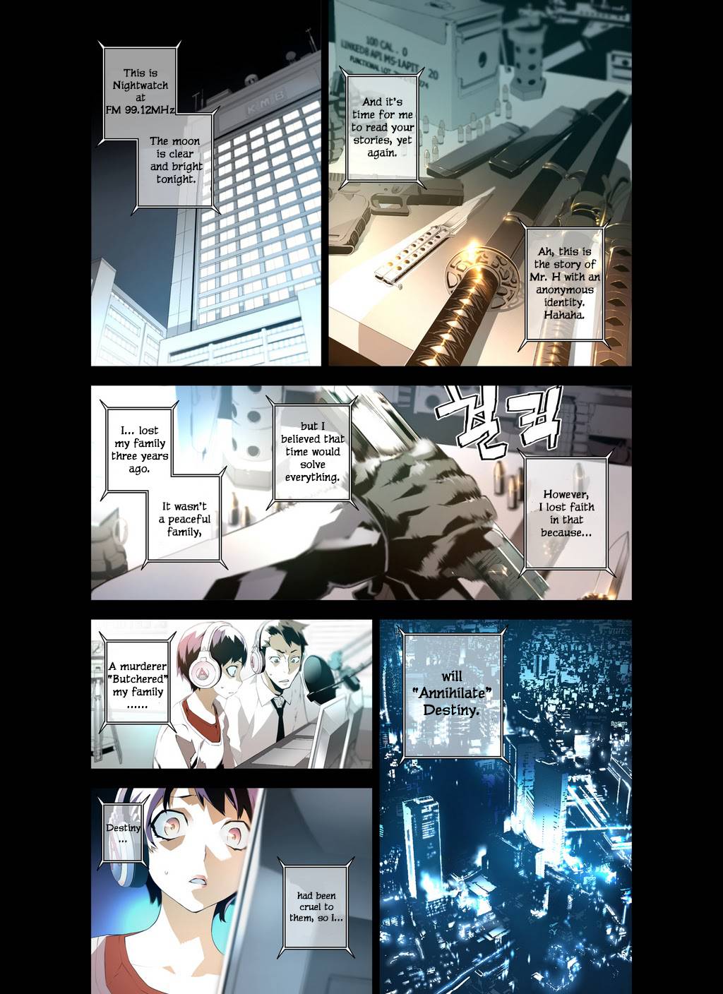 Phantasmal Tale under the Moonlight Chapter 1 page 2 - Chapter 1