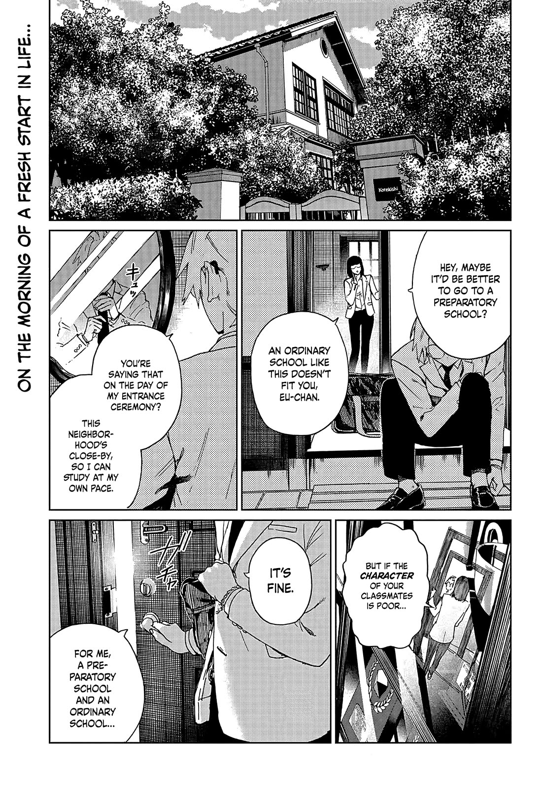 Phantom Busters Chapter 1 page 3 - Chapter 1: Let's Start A Club!