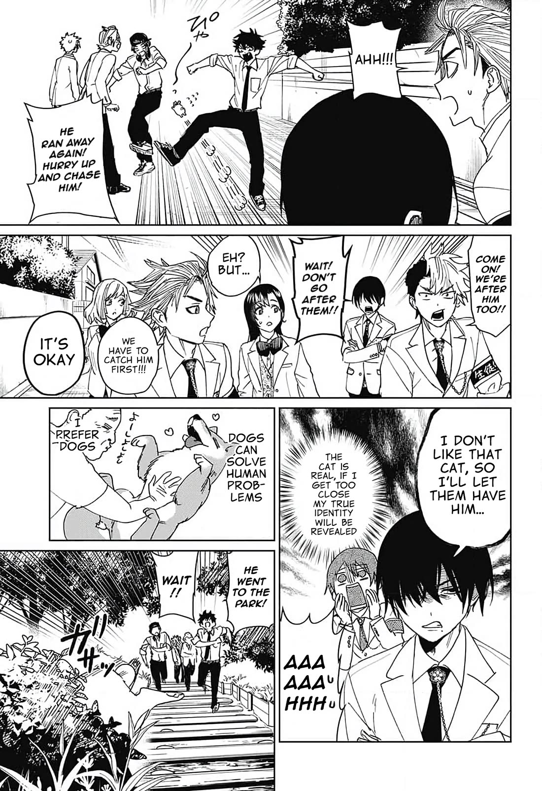Phantom Busters Chapter 10 page 25 - Chapter 10: Let's catch the cat!