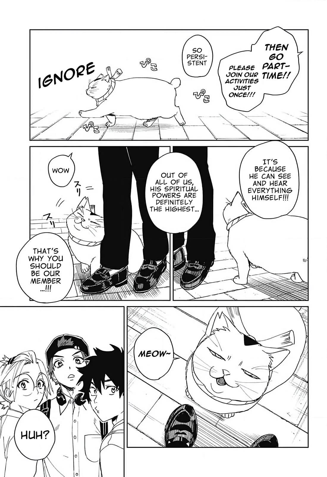 Phantom Busters Chapter 10 page 33 - Chapter 10: Let's catch the cat!