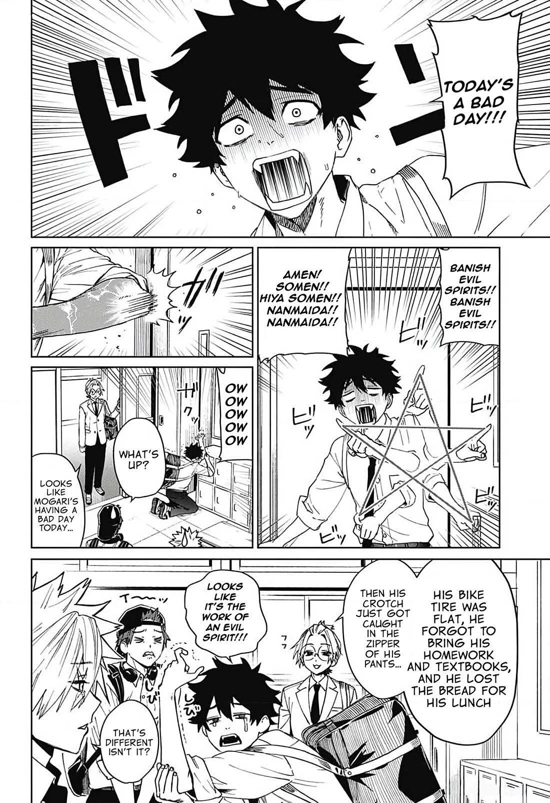 Phantom Busters Chapter 10 page 4 - Chapter 10: Let's catch the cat!
