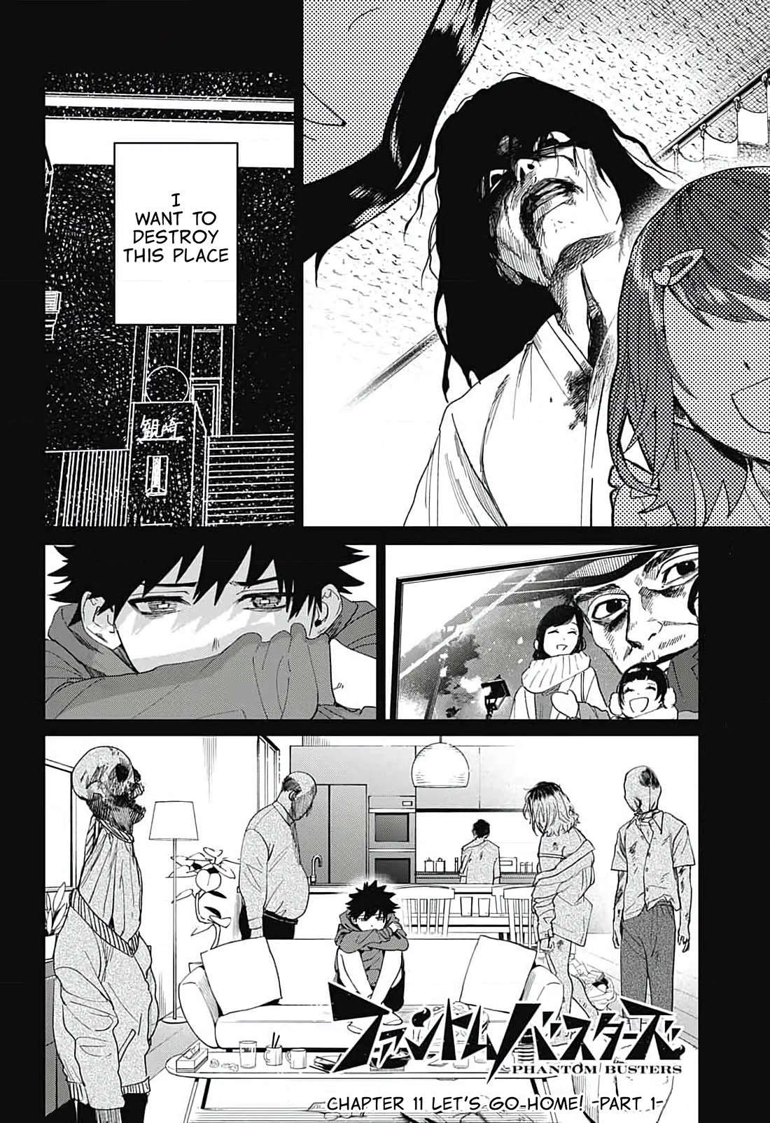 Phantom Busters Chapter 11 page 2 - Chapter 11: Let's go home! Pt 1