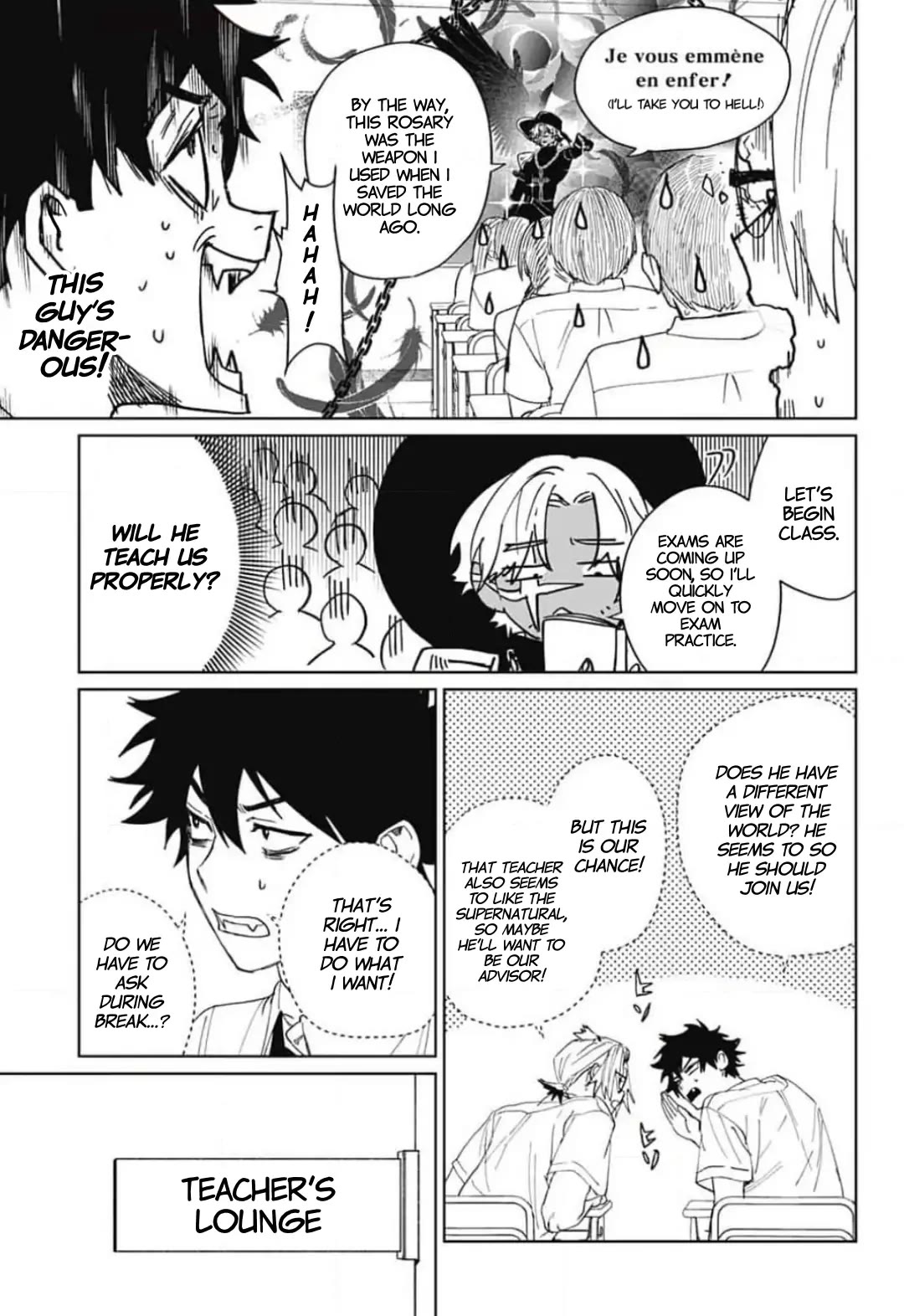 Phantom Busters Chapter 13 page 16 - Chapter 13: Let's recruit a club advisor