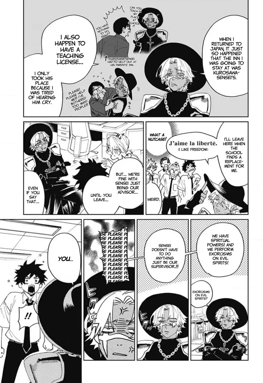 Phantom Busters Chapter 13 page 18 - Chapter 13: Let's recruit a club advisor